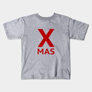 XMAS Minimal Merry Christmas design Kids T-Shirt